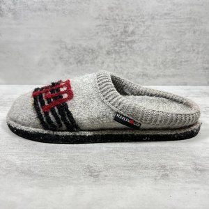 Haflinger Music Notes Felt Sole Indoor Wool Slippers - Women's Size 36 EU / 5 US